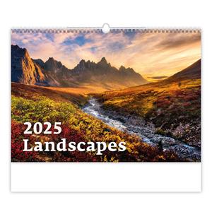 Ścienny Kalendarz 2025 - Landscapes