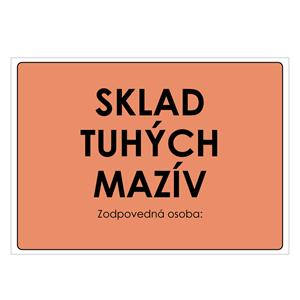 Sklad tuhých mazív, plast 1mm 297x210mm