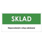 Sklad, zelená, plast 2mm s dierkami-190x90mm