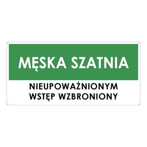 SZATNIA MĘSKA, zielony - płyta PVC 2 mm z dziurkami 190x90 mm