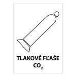 Tlakové fľaše CO2, plast 1mm 148x210mm