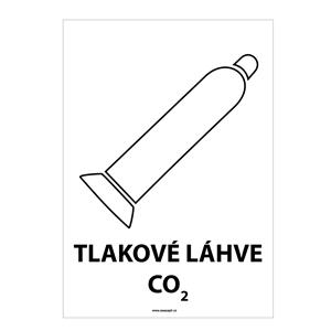 TLAKOVÉ LAHVE CO2, plast 1 mm, A5