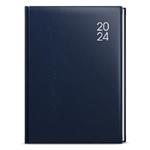 Tygodniowy kalendarz książkowy 2024 Tomasz Balacron A4 - niebieski