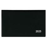 Tygodniowy kalendarz książkowy kieszonkowy 2025 Cyryl PVC - czarny