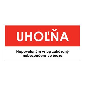 Uhoľňa,plast 1mm,190x90mm