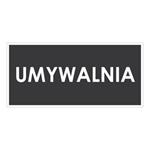 UMYWALNIA, szary - płyta PVC 1 mm 190x90 mm