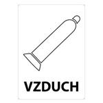 Vzduch, plast 2mm s dierkami -148x210mm